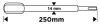 Kanalasvéső SDS PLUS, 14x250mm