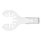 Multigép, rezgőgép lap, INOX, 12mm, speciális kés,  üvegszálas műanyagokhoz