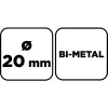 Körkivágó, Bi-Metal, 20mm