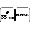 Körkivágó, Bi-Metal, 35mm