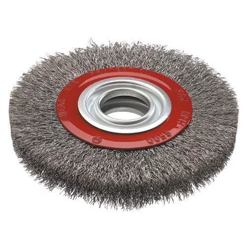Körkefe hullámos 125mm INOX