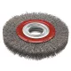 Körkefe hullámos 125mm INOX