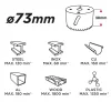 Körkivágó Bi-Metal 73mm