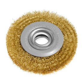 Drótkorong, tányér, hullámos, 100x20mm, asztali gépekre