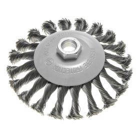 Drótkorong, tányér, sodrott, 125mm, M14