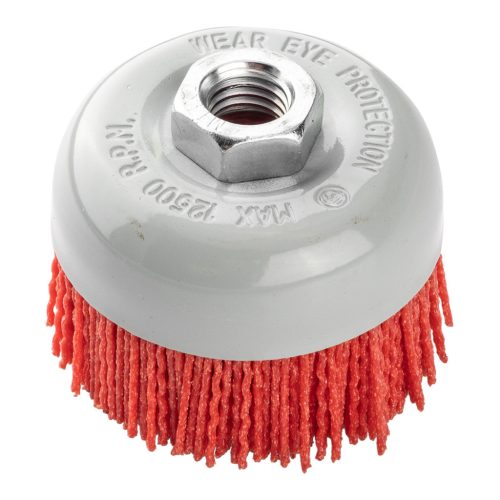 Drótkorong, fazék, műanyag, 75mm, M14