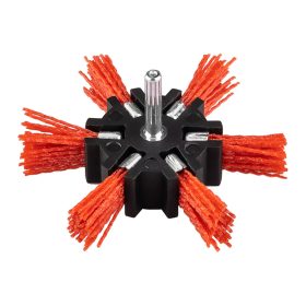 Drótkorong, körkefe, műanyag, 100mm, csapos