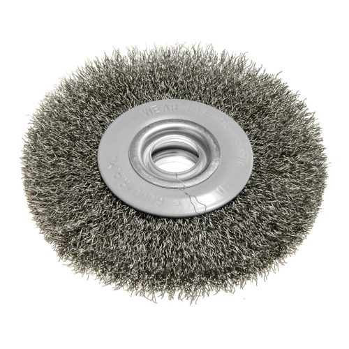 Drótkorong, tányér, hullámos, 125x20mm, asztali gépekre