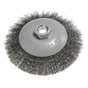 Drótkorong, tányér, hullámos, 115mm, M14