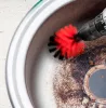 Tisztítókefe készlet fúró-csavarbehajtó gépekhez, 1/4"-os hatszög szár, 4db