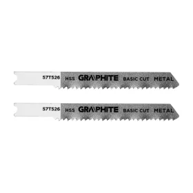   Dekopírfűrészlap, U-befogó, HCS, 12TPI, 50/76mm, fém, 2db