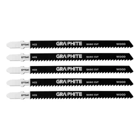   Dekopírfűrészlap, T-befogó, HCS, 9TPI, 100/126mm, fa-rétegelt lemez, 5db