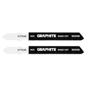   Dekopírfűrészlap, T-befogó, HCS, 21TPI, 50/76mm, fa-rétegelt lemez, 2db
