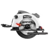 Körfűrész 1200W, 185mm, vágásmélység: 65/43mm, párhuzamvezető, tartalék vágótárcsa, kofferben
