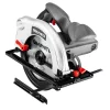 Körfűrész 1200W, 185mm, vágásmélység: 65/43mm, párhuzamvezető, tartalék vágótárcsa, kofferben