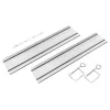 Vezetősínek merülőfűrészhez 2x700mm, csatlakozó, 2 bilincs