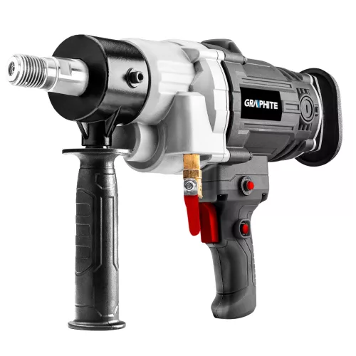Gyémánt koronafúró/magfúrógép, kézi 2200W, állvánnyal