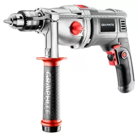   Ütvefúró 1050W, 0-1100, 0-3000/perc, két sebesség, fogastokmány 3-13mm, kofferben