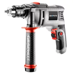 Ütvefúró 650W, 0-3000/perc, 13mm fogastokmány, kofferben