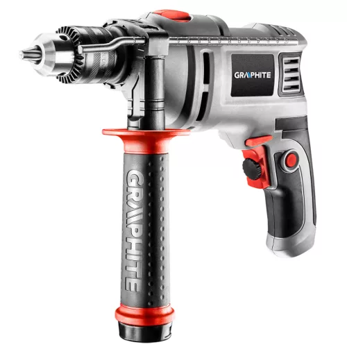 Ütvefúró 650W, 0-3000/perc, 13mm fogastokmány, kofferben