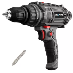   Elektromos fúró-csavarozó gép, 230V/300W, 10mm-es gyorstokmány, kofferben