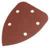 Csiszolópapír tépőzáras deltacsiszolóhoz 98x140mm, P120, 5 lyukas, 5db, min.rendelés: 3db