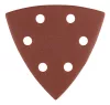Csiszolópapír tépőzáras deltacsiszolóhoz 93x93mm, P60, 6 lyukas, 5db, min.rendelés: 3db