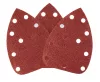 Deltacsiszoló 180W, 140x140x80mm, porelszívóval, 3db talppal