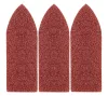 Deltacsiszoló 180W, 140x140x80mm, porelszívóval, 3db talppal