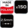Hézagoló, fugakereszt, csempekereszt, 2.5mm, 150db, min. rendelés: 5cs