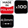 Hézagoló, fugakereszt, csempekereszt, körmerevítéssel, 4mm, 100db, min. rendelés: 5cs
