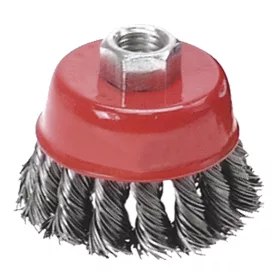 Drótkorong, fazékkefe sodrott M14 100mm
