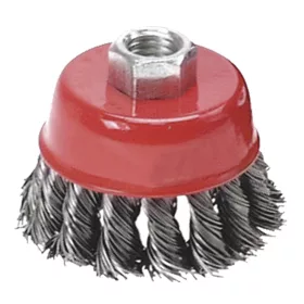 Drótkorong, fazékkefe sodrott M14 100mm