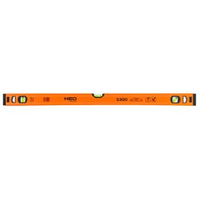 Vízmérték 80cm, alu, 3 libellás, S300