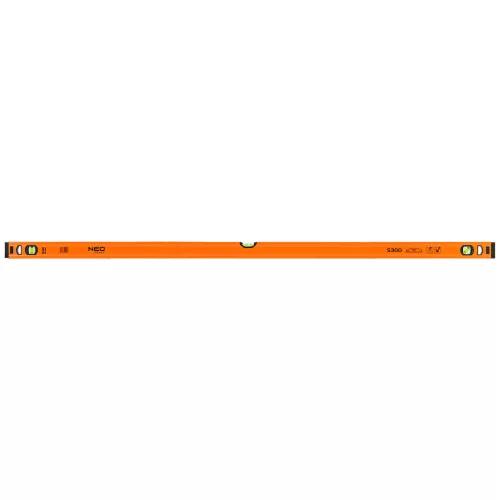 Vízmérték 150cm, alu, 3 libellás, S300, min. rendelés: 3db