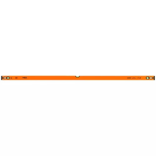 Vízmérték 180cm, alu, 3 libellás, S300, min. rendelés: 3db