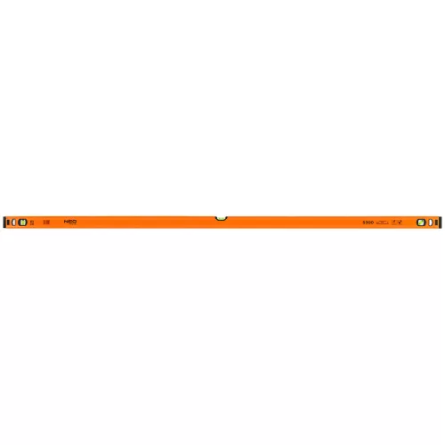 Vízmérték 180cm, alu, 3 libellás, S300, min. rendelés: 3db