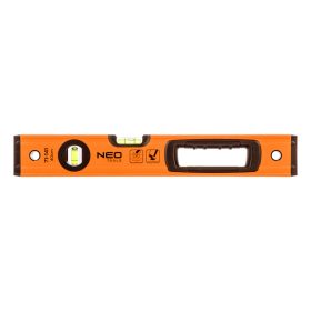 Vízmérték 40cm, alu, 2 libella, 1 fogantyú, S400