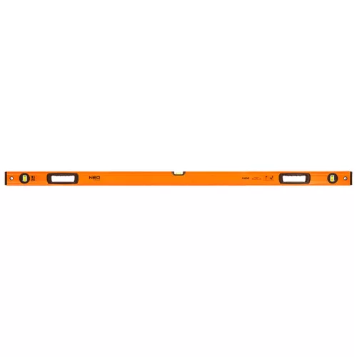 Vízmérték 150cm, alu, 3 libella, 1 fogantyú, S400, min. rendelés: 3db