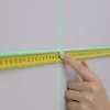 Lézeres szintező, 3D önbeálló keresztvonallézer, 360°, 12 vonal, 25m hatótáv, akku, tartozékok, táska, zöld