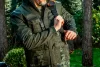 Terepmintás munkavédelmi kabát CAMO, 60% pamut, 40% polyester, 255 g/m2, L