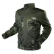 Terepmintás munkavédelmi kabát CAMO, 60% pamut, 40% polyester, 255 g/m2, M