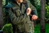 Terepmintás munkavédelmi kabát CAMO, 60% pamut, 40% polyester, 255 g/m2, XL