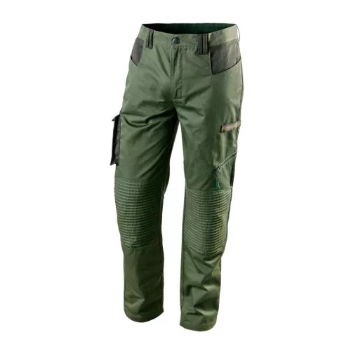 Olíva munkásnadrág, CAMO, 60% pamut, 40% polyester, 255 g/m2, XL