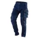 Farmer munkásnadrág, Denim, 98% pamut, térdvédő betét zsebbel, gombos oldalzsebekkel, 255 g/m2, L