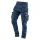 Farmer munkásnadrág, Denim, cipzáros oldalzsebekkel, 98% pamut, 410 g/m2, L