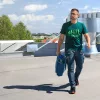 Farmer munkásnadrág, Denim, cipzáros oldalzsebekkel, 98% pamut, 410 g/m2, XXL