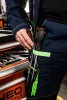Munkásnadrág, Motosynteza, 100% pamut, szakadásmentes szövet, 3 soros varrat, térdprotektor zseb, XS