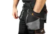 Karcsúsított(slim fit), munkásnadrág, HD, 60% pamut, 37% polyester, 3% elasztán, 285 g/m2, övvel, M