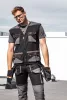 Munkavédelmi mellény karcsúsított(slim fit), 60% pamut, 37% poliészter, 3% elasztán, 285 g/m2, S